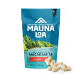 Mauna Loa Sea Salt Roasted Macadamia Nuts, 7 oz Resealable Bag, Keto Friendly, Gluten Free, Healthy Snack