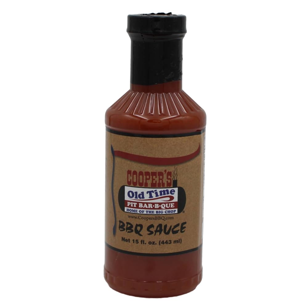 Cooper's Old Time Pit Bar-b-que - Llano, Texas BBQ Sauce (15 Ounce, Single)