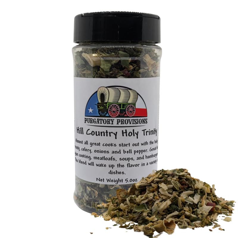 Holy Trinity Seasoning Hill Country by Purgatory Provisions, Spices, Cajun Seasoning, Spices and Seasonings, Seasonings and Spices for Cooking, Creole
