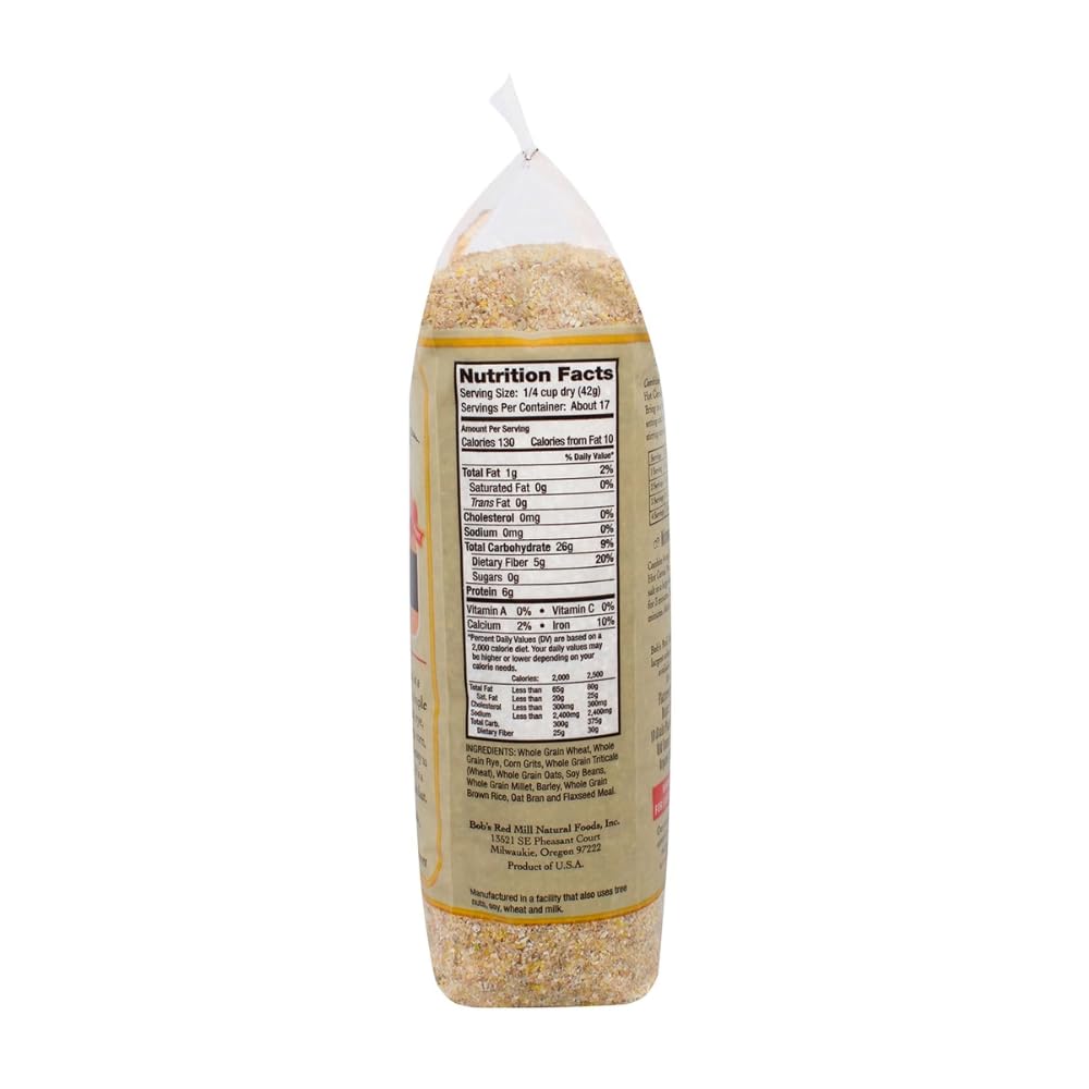LiteZout 10 Grain Hot Cereal, 25 Oz, (3 pack), by
