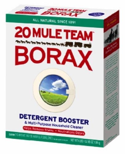 Detergent Booster & Multi Purpose Household Cleaner NEW, Natural Laundry Booster with Borax Full 4 Lb Box