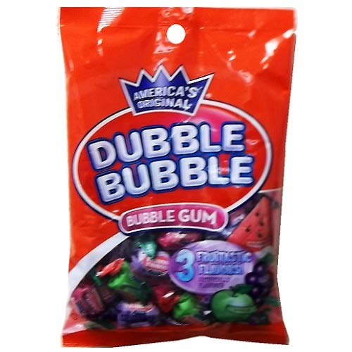 New 810789 Dubble Bubble Gumballs 4Oz 3 Asst Flvrs (-Pack) Gums Cheap Wholesale Discount Bulk Candy Gums Others