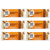 88 Acres Granola Bars, Cinnamon Maple, 6 Count, School Safe, Allergen Free Seed & Oat Snack Bar, Gluten & Nut Free, Vegan, Non-GMO & Kosher