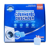Diamond Shine Appliance Cleaner Bundle - 24 Tabs Each - Dishwasher Tablet, Garbage Disposer & Washing Machine Descaler - Septic Safe, Deodorizes