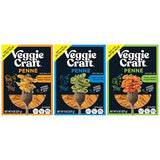 Veggiecraft Farms Variety Pack Penne Pasta - NEW BETTER TASTE - Gluten Free Pasta, Plant Based Penne Pasta, Sweet Potato, Cauliflower & Zucchini