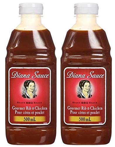 Diana Sauce Gourmet Garlic Rib & Chicken Sauce 500ml (Pack of 2)