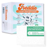 Freddie Laundry Detergent Sheets - Recyclable Packaging - No Mess Strips (Value Box (180 Loads), Frosty Mountain)