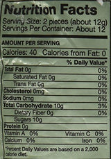 The Ginger People Ginger Chews Original Chewy Ginger Candy 5 oz (141g) Bag