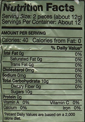 The Ginger People Ginger Chews Original Chewy Ginger Candy 5 oz (141g) Bag
