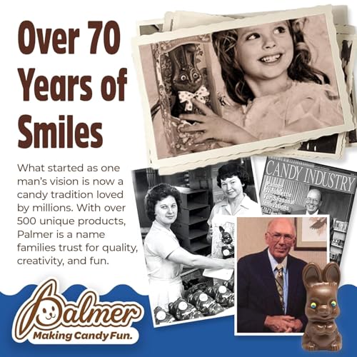 Palmer (1 bag) Easter Peanut Butter Eggs - Chocolaty Shell filled with Creamy Homestyle Peanut Butter - 4.5oz / 128 g