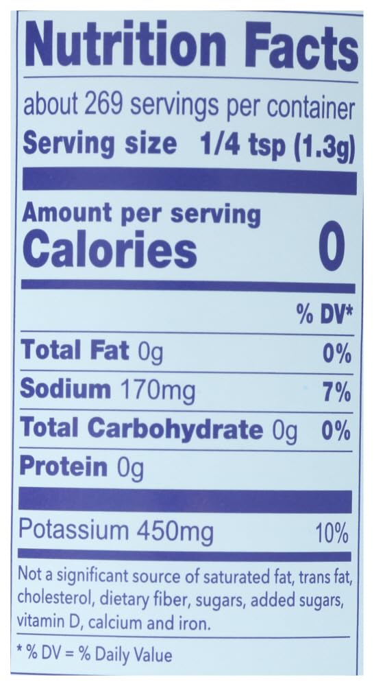 LOSALT SALT REGULAR, 12.35 OZ