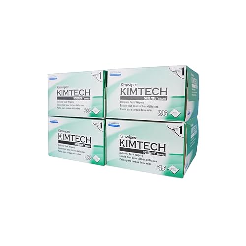 Kimtech Kimwipes no-lint Tissue, Pack of 4, KW01x4 (C)
