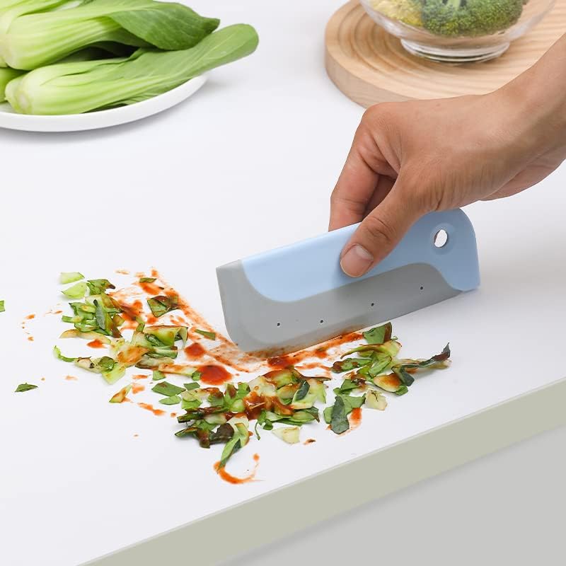 Amouy Small Rubber Squeegee(2 Pack),Kitchen Sink Squeegee for Countertops and Dishes.Multi-Purpose,for Vanity Tops,Bathroom Mirrors,Car Windows