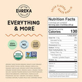 Eureka Tortilla Organic Everything & More Flour Tortillas | Organic Artisanal Tortillas | 6” Mini Wrap Whole Grains | Vegan, Non-GMO, Low Calorie | (9