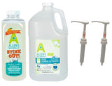 Allens Naturally Liquid Soap Laundry Detergent 1 Gallon/ 128 fl oz/ 3.78 Liters + Stink Out 1 quart/ 32 fl oz./ 946 ml + Dispensing Pump