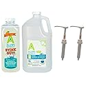 Allens Naturally Liquid Soap Laundry Detergent 1 Gallon/ 128 fl oz/ 3.78 Liters + Stink Out 1 quart/ 32 fl oz./ 946 ml + Dispensing Pump