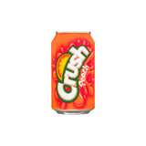 Crush Peach Soda, 12 fl oz, 12 pack