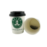 Built-in Tea Cups, just add Hot water By SAYUR, 8 Oz, 12 Cups (Earl Grey Black Tea) ready to use For a gift
