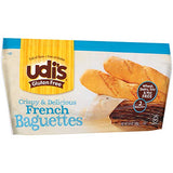 Udi's Gluten Free Crispy and Delicious French Baguettes, Frozen, 8.47 oz. Bag