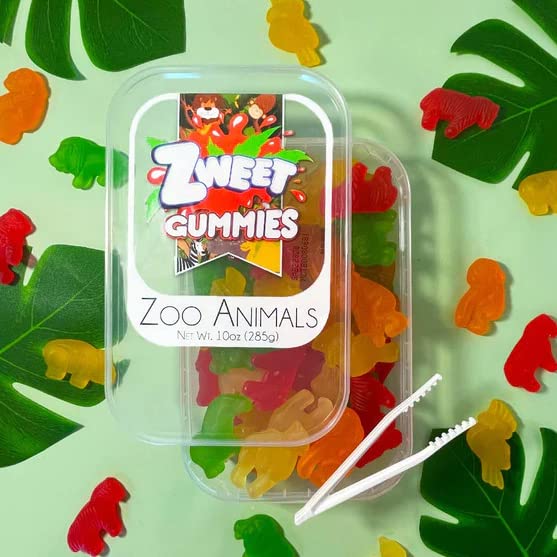 Zweet Gummy Zoo Animals - 10 oz. Tub