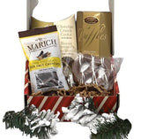 Gift Basket Village: Sweet Christmas Greeting - Decadent Chocolate & Cookie Gift Box