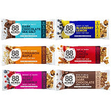 88 Acres Granola Bars Variety Pack, 6 Count, School Safe, Allergen Free Seed & Oat Snack Bar, Gluten & Nut Free, Vegan, Non-GMO & Kosher, Individually