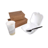 Karat U3520B 7" PS Poly-Wrapped Heavy-Weight Disposable Fork, Black (Pack of 1000)