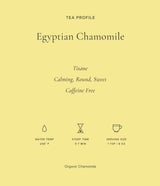 Art of Tea | Egyptian Chamomile 1oz | Artisan Loose Leaf Tea Tin