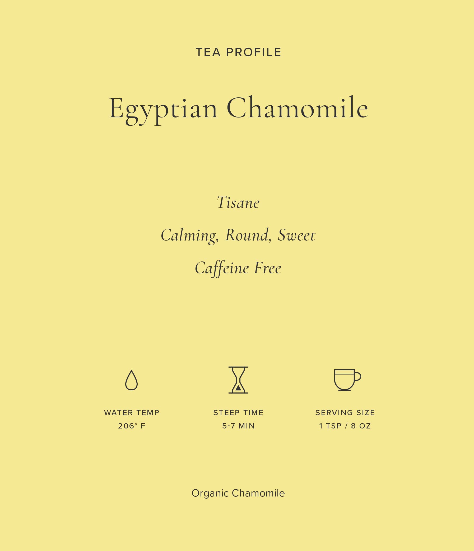 Art of Tea | Organic Egyptian Chamomile Tea Bags - Caffeine Free Herbal Teas | 50 Pyramid Tea Bag Sachets | Chamomile Tea Organic Naturally Decaf Tea