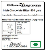 Ghasitaram Gifts Diwali Gifts Diwali Sweets - Irish Chocolate Bites 400 GMS