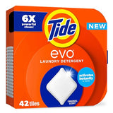Tide evo Laundry Detergent Original Scent Works on 100% of Common Stains Concentrated Travel Detergent HE Compatible and Instant Dissolve Fights