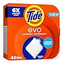 Tide evo Laundry Detergent Original Scent Works on 100% of Common Stains Concentrated Travel Detergent HE Compatible and Instant Dissolve Fights