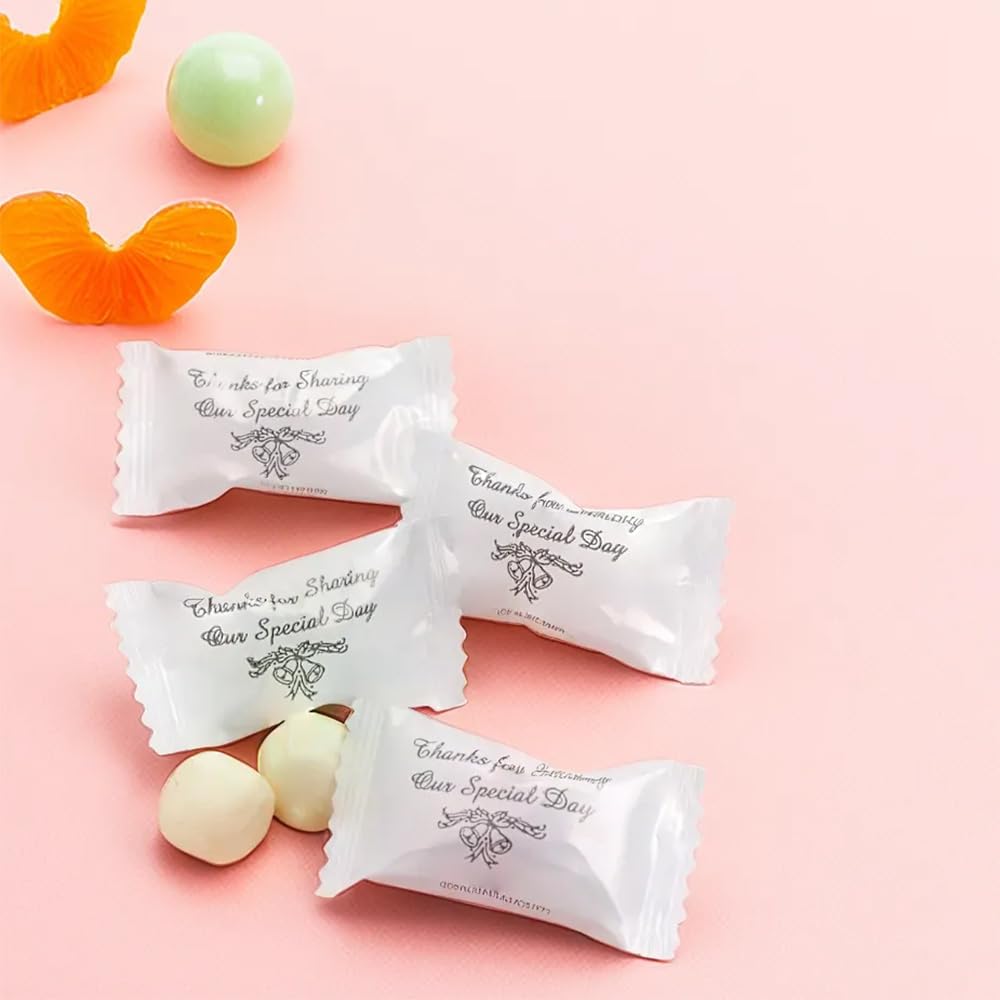 Thanks for Sharing Our Special Day Wedding Buttermints (108 Individually wrapped mints) Wedding Candy