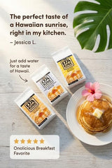 Da Kine Hawaiian Pancake Mix, Instant Pancake Mix Just Add Water, Pancake and Waffle Mix, Tropical Pancake Mix, Breakfast Pancake, Waffle & Baking Mixes - 8 oz (Coconut)