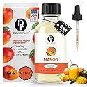 Dolce Flav Mango Extract - 2 Ounce Water-Soluble Multipurpose Flavoring Ideal for Baked Goods, Beverages, Coffee, Desserts & Ice Cream - Mango Essence