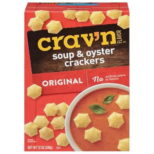 Crav'N Flavor, Original Soup & Oyster Crackers, 12 Ounce