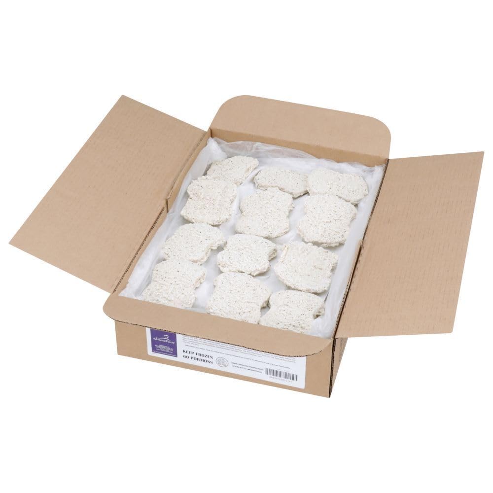 Advance Food Western Style Chopped Country Fried Beef Steak, 2.70 Ounce -- 59 per case.