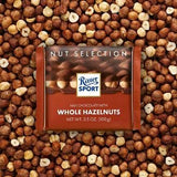 Ritter Sport, Milk Chocolate with Whole Hazelnuts, 3.5-Ounce Bars - Pack of 10