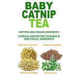 Secrets Of Tea Baby Catnip Sleepy Time Tea - Organic Relaxing Herbal Blend for Babies and Newborns, Gentle and Caffeine-Free - 20 Tea Bags (1 Pack)