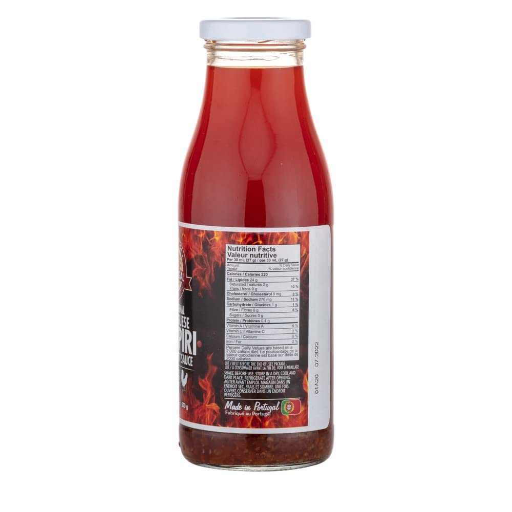 Authentic Portuguese Piri Piri Chicken Sauce (485g | 16oz)