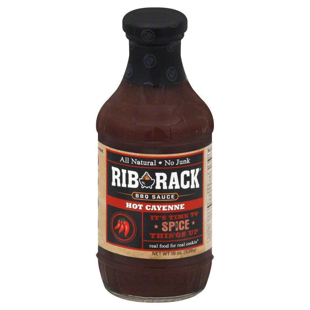 Rib Rack Sauce Bbq Hot Cayenne