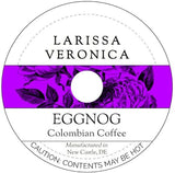 Eggnog Colombian Coffee (Single Serve K-Cup Pods) (Gourmet, Naturally Flavored, Whole Coffee Beans) (12 pods, ZIN: 572603) - 3 Pack