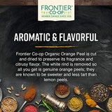 Frontier Co-op Organic Bulk Orange Peel, 1 lb