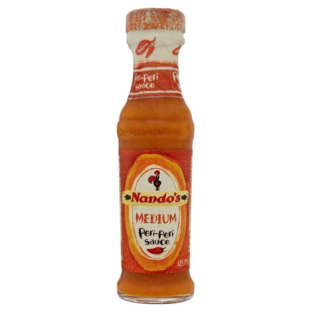 Nando's Medium Peri Peri Sauce (125ml) - Pack of 6