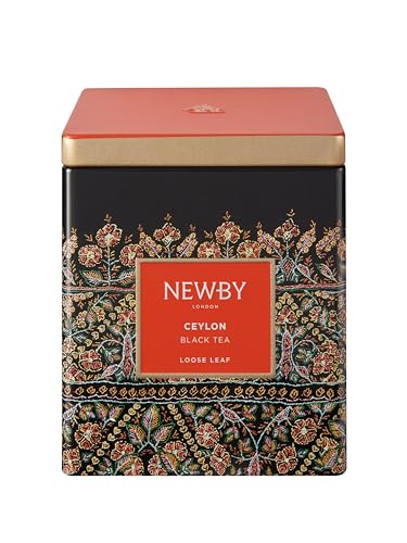 Ceylon Black Tea - 125g Loose Leaf Caddy - Smooth & Aromatic Sri Lankan Blend by Newby Teas