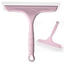 Shower Squeegee for Glass Doors, Bathroom Squeegee for Shower, Mini Window Squeegee, Home Bathroom Silicone Cleaner Tool, Suitable for Bathroom