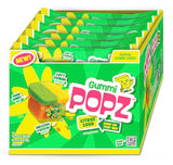 Gummi Popz Popping Gummy Candy, Citrus Sour - Individually Wrapped, 12 Pack (1.8 oz Each) - Party Candy & Party Favors for Birthdays, Holidays