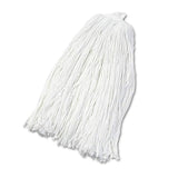 Boardwalk Cut-End Wet Mop Head, Rayon, No. 32, White