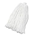 Boardwalk Cut-End Wet Mop Head, Rayon, No. 32, White