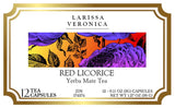 Red Licorice Yerba Mate Tea (Single Serve K-Cup Pods) (12 pods, ZIN: 574374)